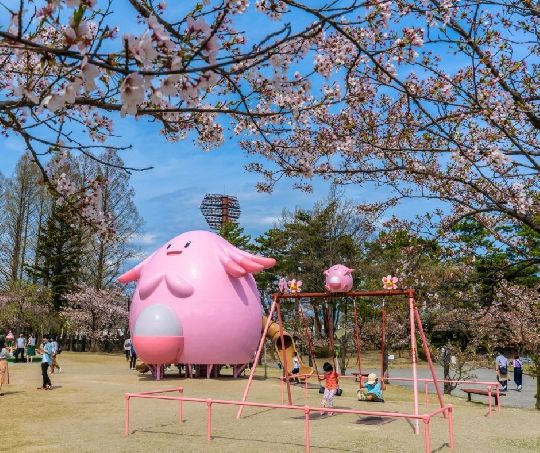 Công viên Chansey's Lucky và nắp cống Poké: Các điểm tham quan Pokémon nhất định phải xem ở Fukushima