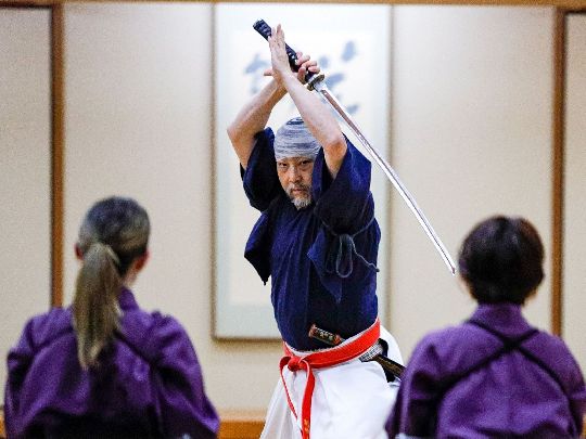 Practicing ‘Kengido’ With Kamui Samurai Artists in Aizu