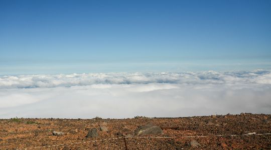 Among a Sea of Clouds – Climbing Mt. Issaikyo