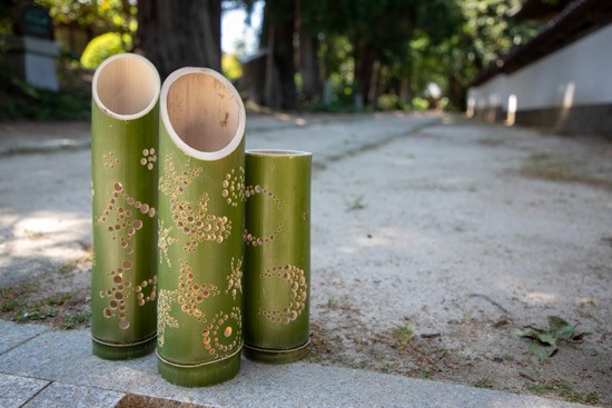 japanese bamboo lantern