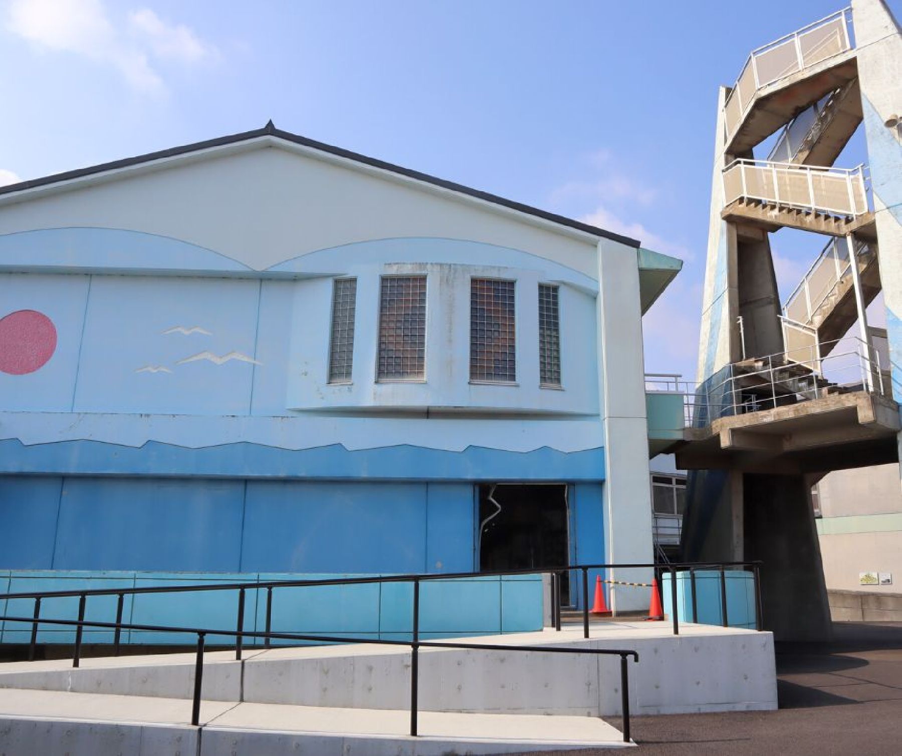 The Remains of Ukedo Elementary School in Namie Town