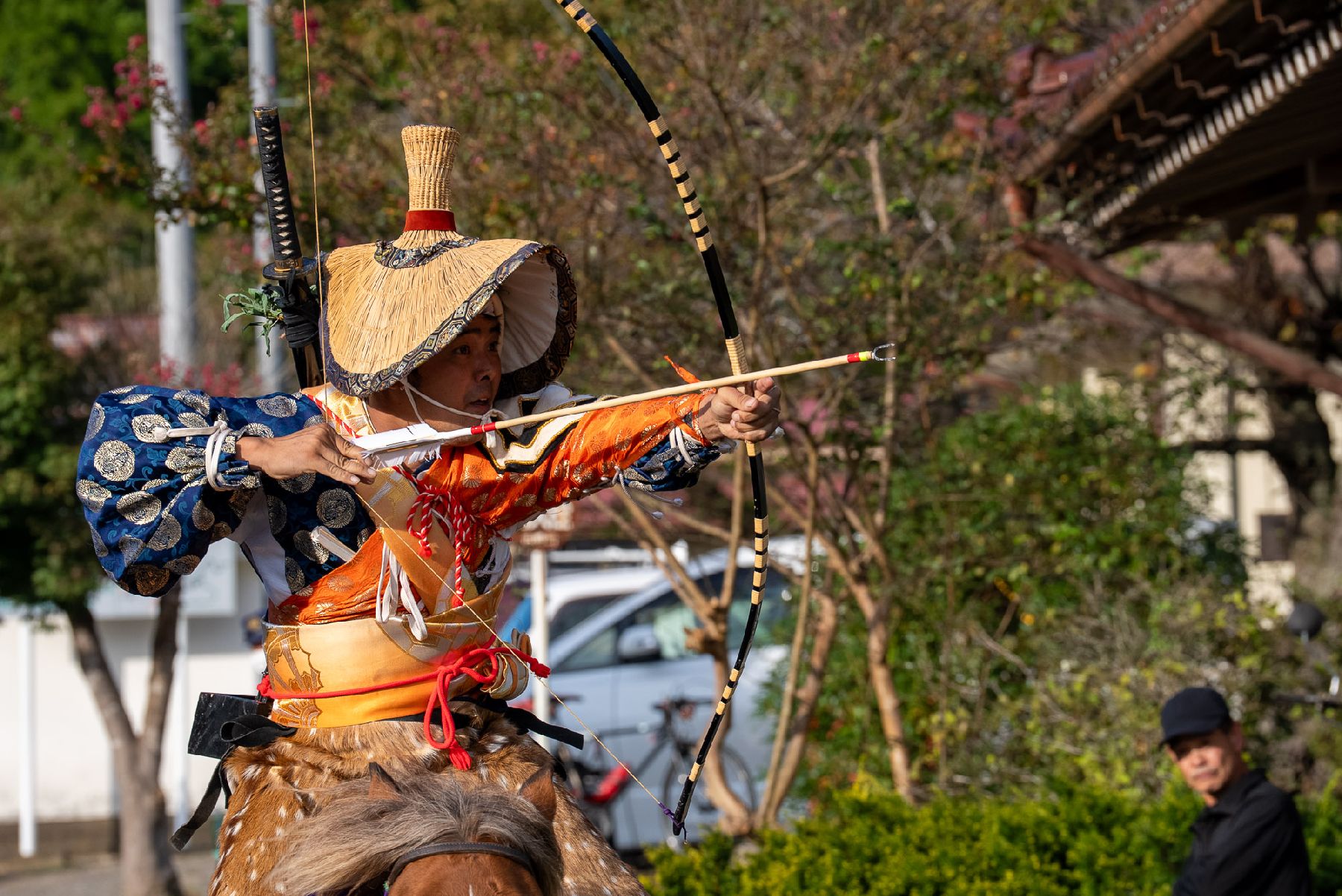 Yabusame (Horseback Archery) in Furudono Town