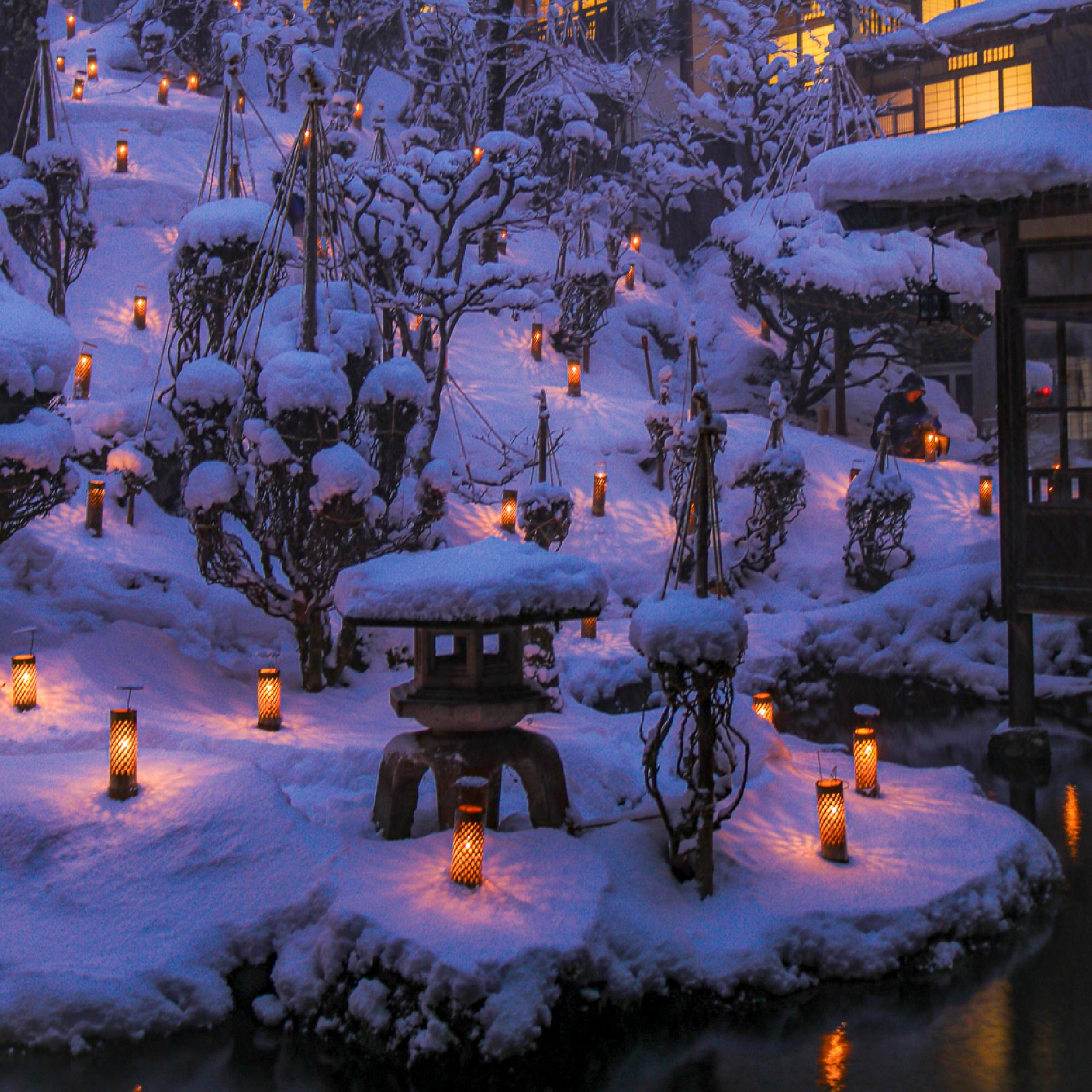 Higashiyama Onsen Candle Festival