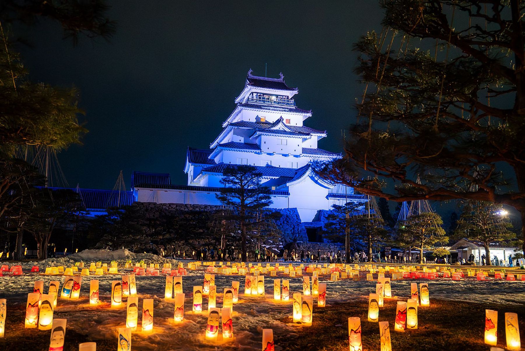 Aizu Painted Candle Festival